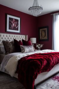 Cherry Accent Walls for Visual Impact