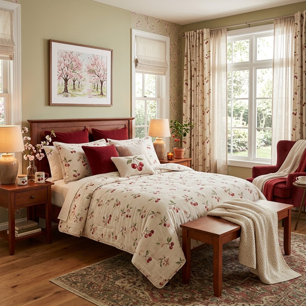 Cherry Bedroom Decor Ideas That Will Transform Your Space into a Cozy Oasis!