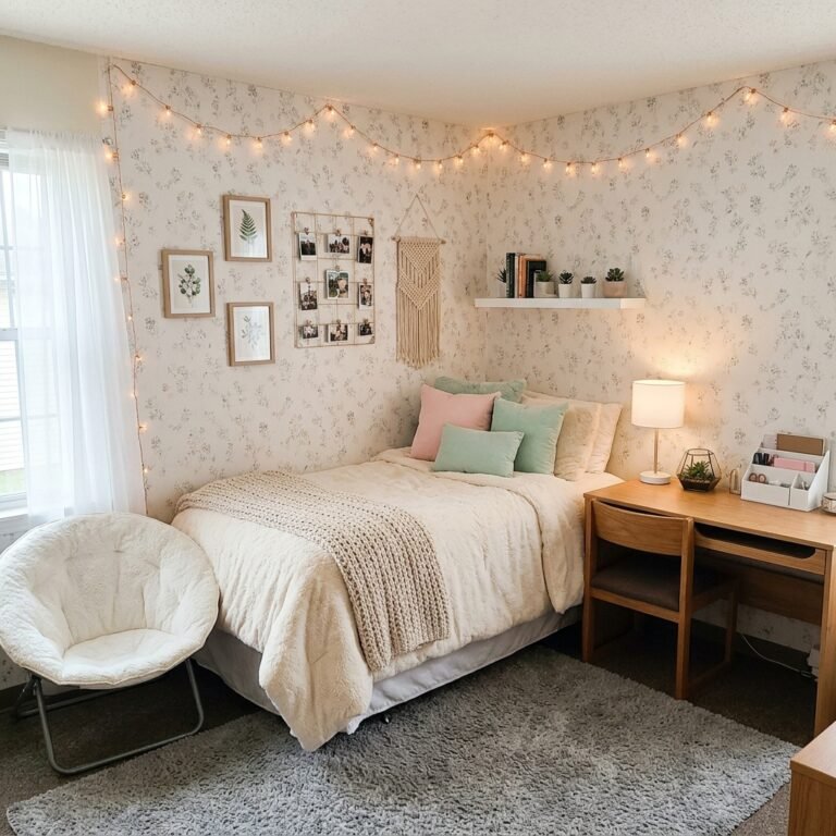 College Dorm Room Decor Ideas for a Cute & Aesthetic Space