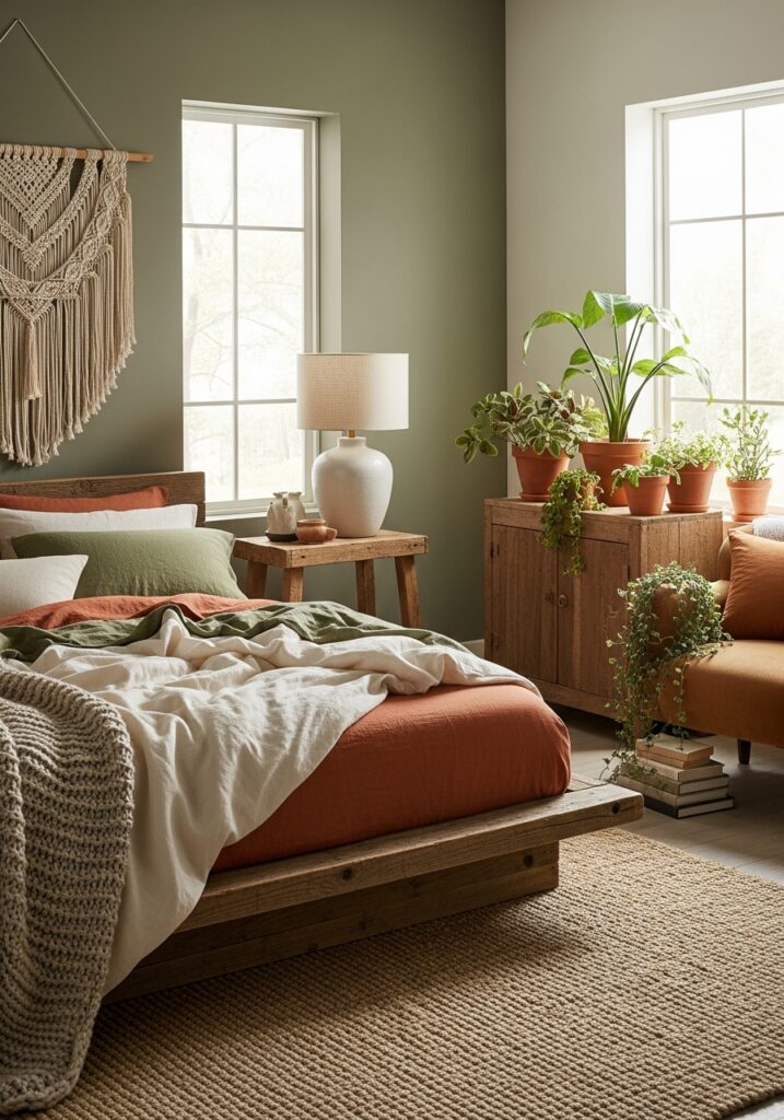 Earthy Bedroom Ideas