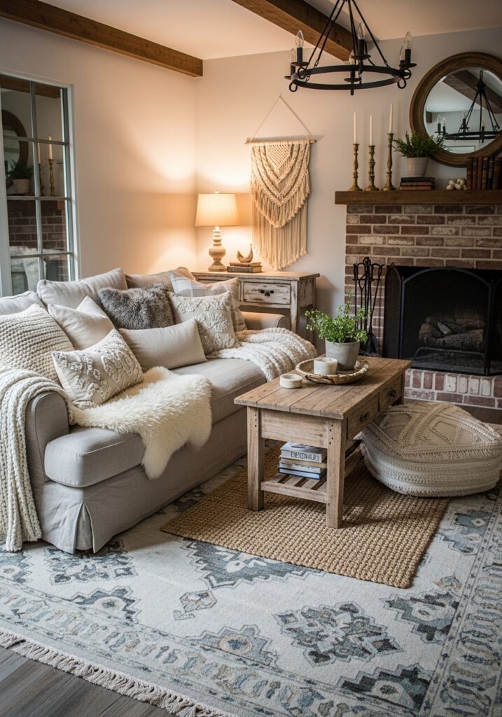 Layered Textures for Cozy Depth