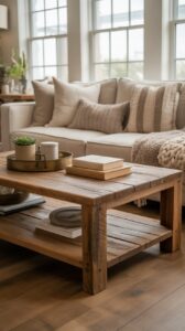 Rustic Wood Coffee Tables