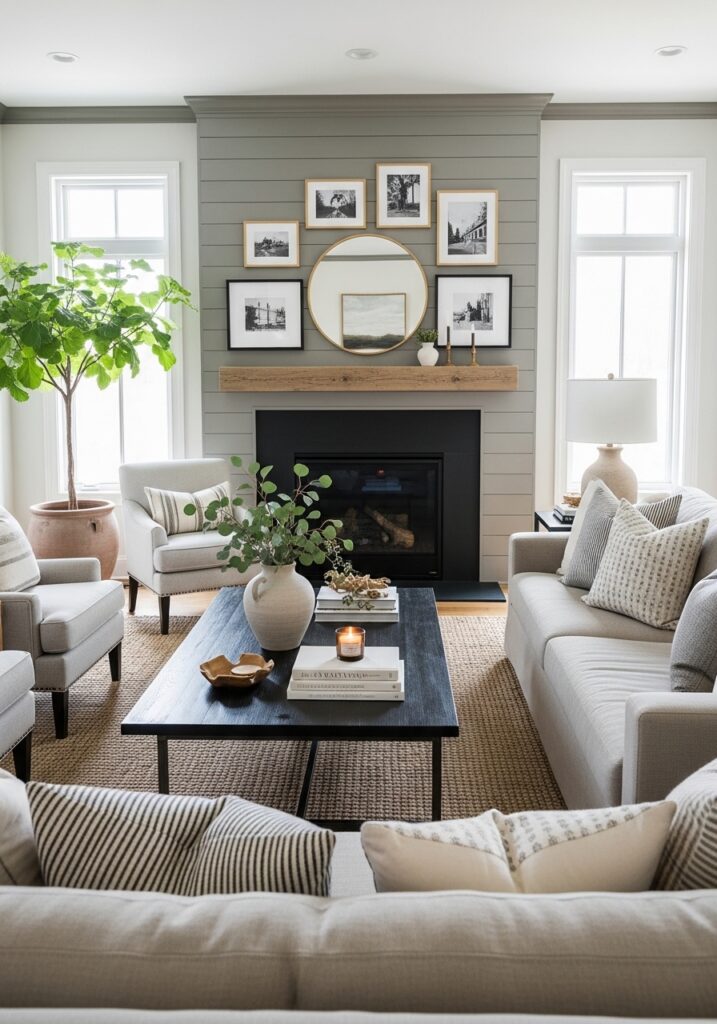 Shiplap Accent Walls