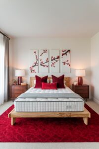 Soft Cherry Accents for Subtle Elegance