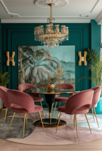 A Sophisticated Neo-Deco Color Palette