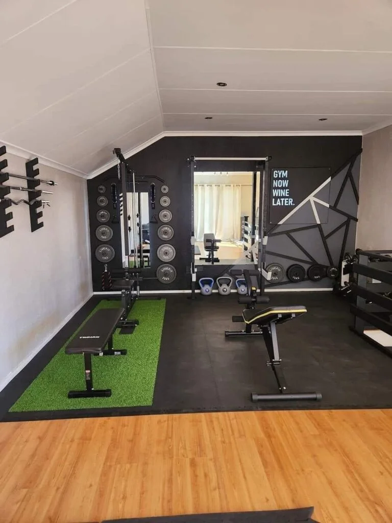 Basement Gym Ideas for a Spacious Workout Room
