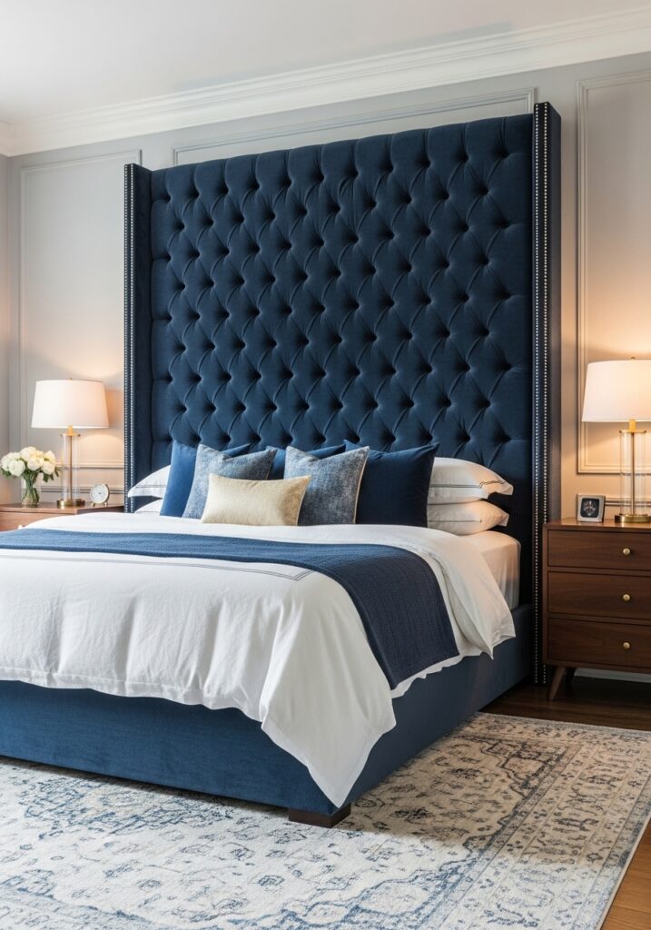 Beautiful Headboard Ideas to Elevate Your Bedroom Oversized Headboard for Dramatic Impact