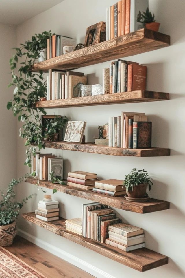 DIY Floating Shelves
