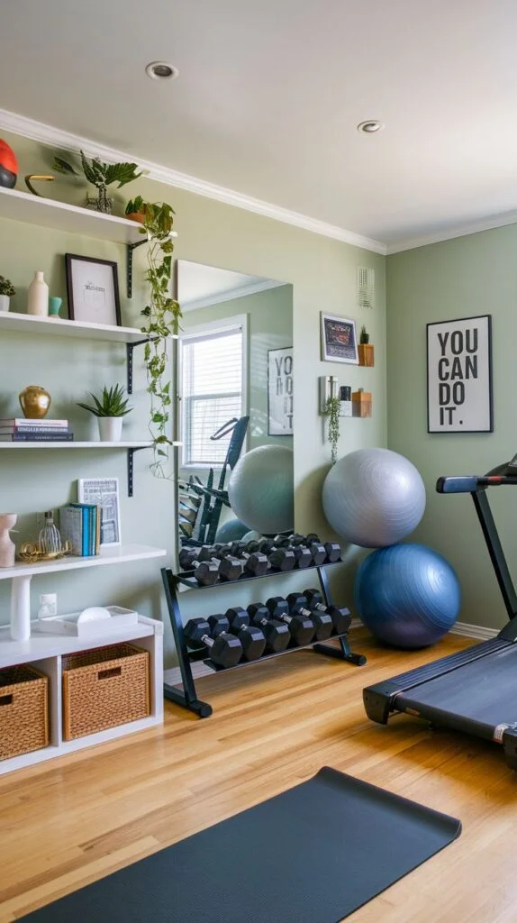 Design Your Mini Gym at Home with Style and Function