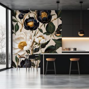 Dramatic Yet Refined Accent Walls