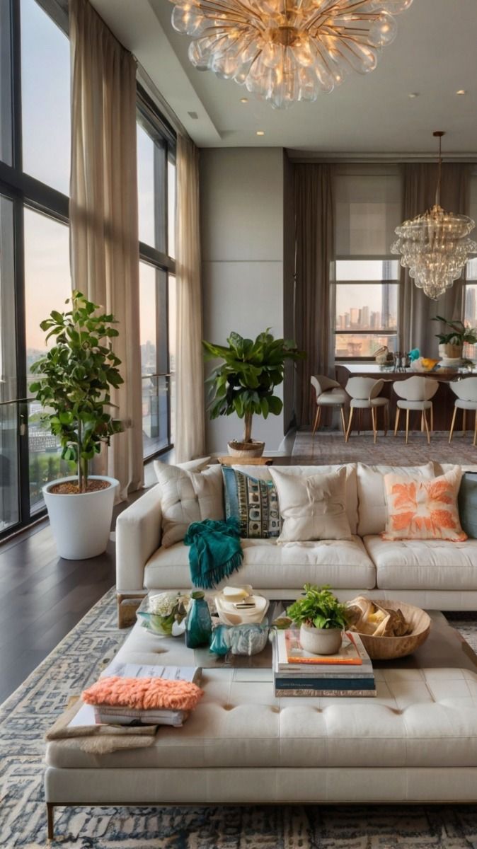 Elevate Living Room Decor with Symmetry