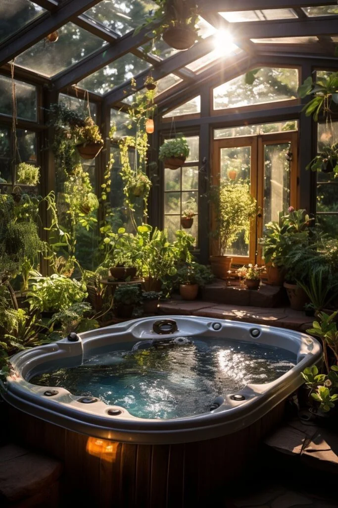 Family-Friendly Outdoor Jacuzzi Area