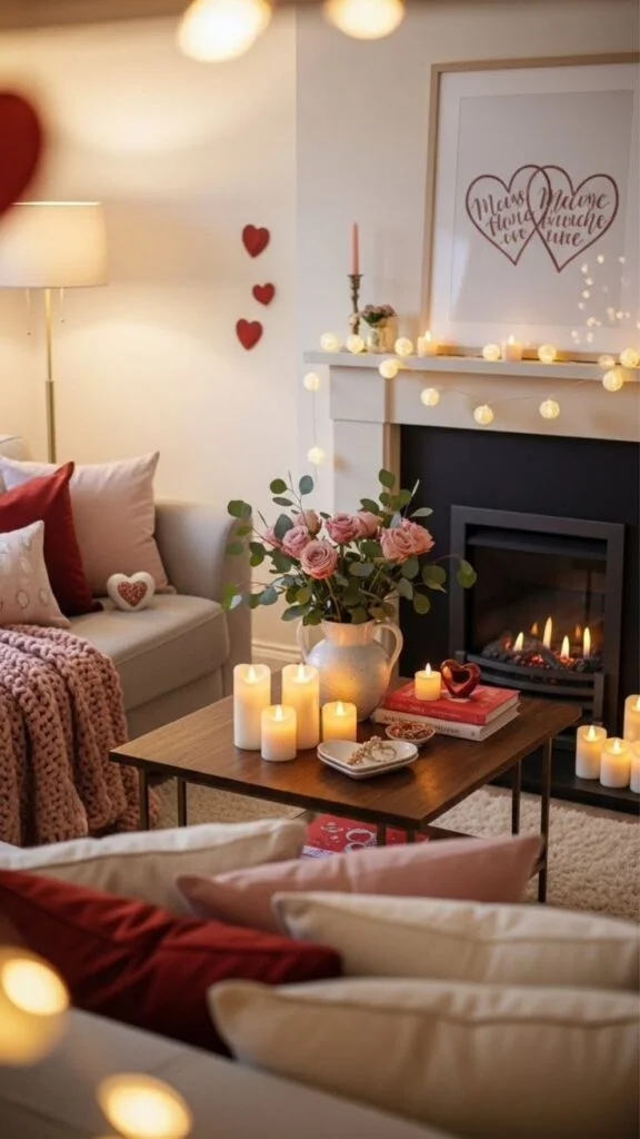 Gorgeous Valentine’s Living Room Decor Ideas That Impress