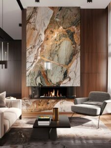 Incorporate Marble & Stone Accents
