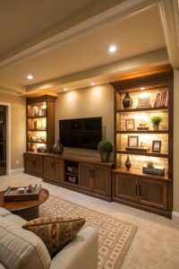 Install a Built-In Entertainment Center