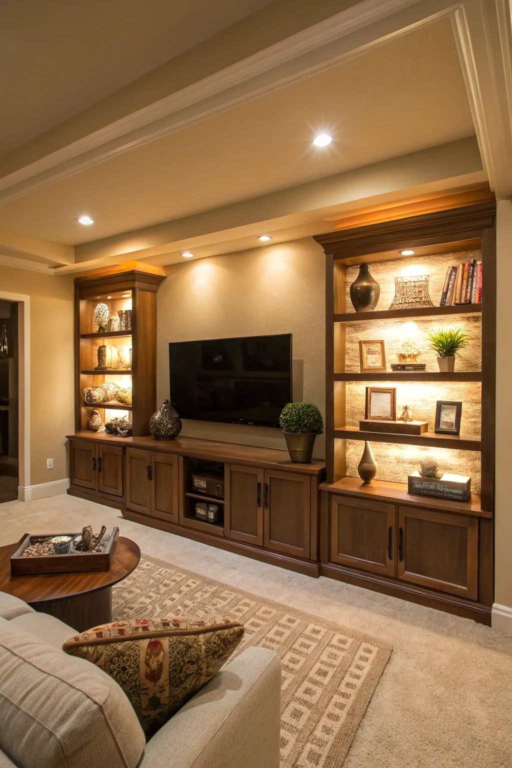 Install a Built-In Entertainment Center