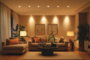 Layered Lighting for Warmth and Ambiance
