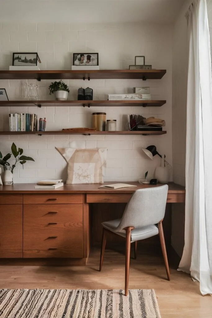 Minimalist Open Shelving for a Clean Aesthetic