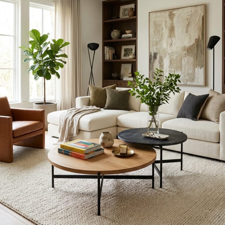 Modern Coffee Table Ideas That Make Your Living Room Look Finished