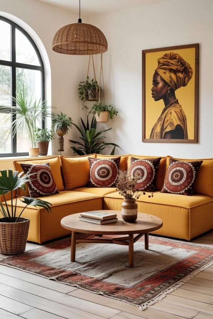 Mustard Sofa Sets as Statement Pieces for Living Rooms
