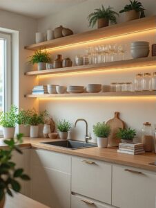Open Shelving for Style and Function