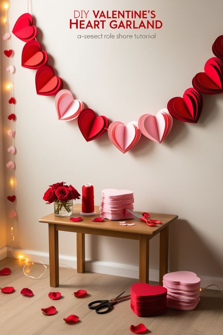 Paper Heart Decor (Sophisticated & Subtle)