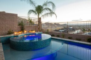 Poolside Jacuzzi Outdoor Combo