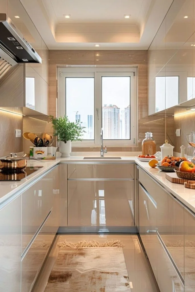 Reflective Surfaces to Expand Space