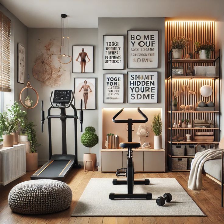 Small Home Gym Ideas for Fitness in Tight Spaces