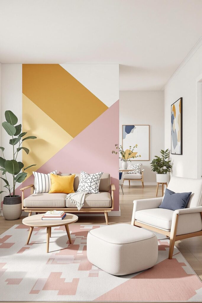 Use Color Blocking to Create Illusion of Space