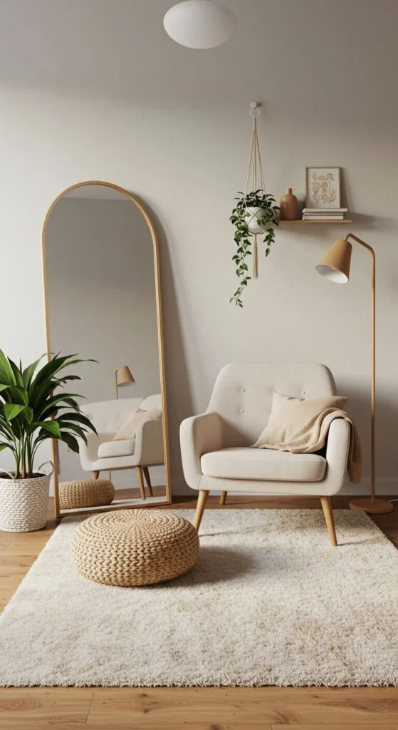 Use Mirrors to Enhance Space & Light