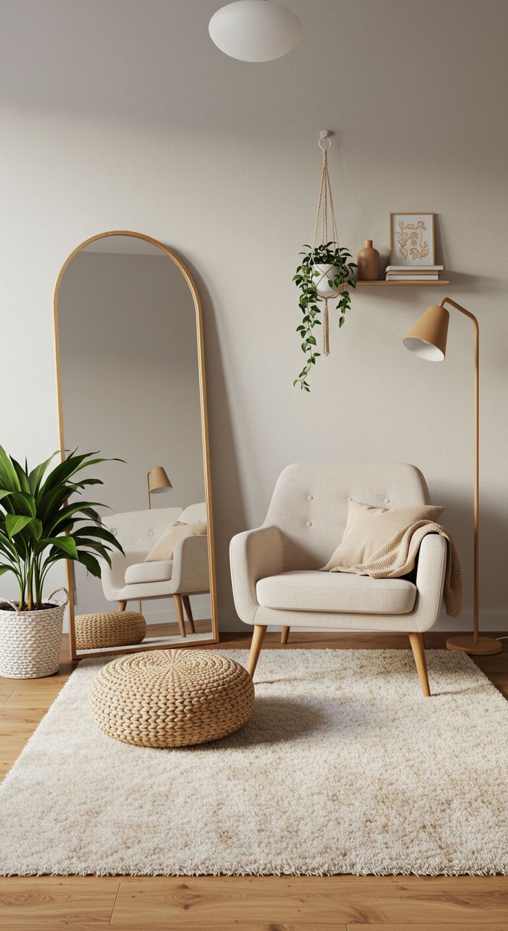 Use Mirrors to Enhance Space & Light