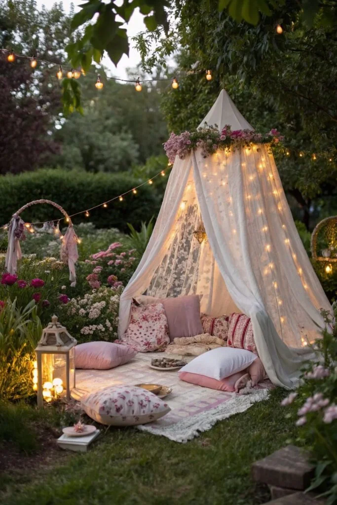 Use Warm String Lights for Ambiance