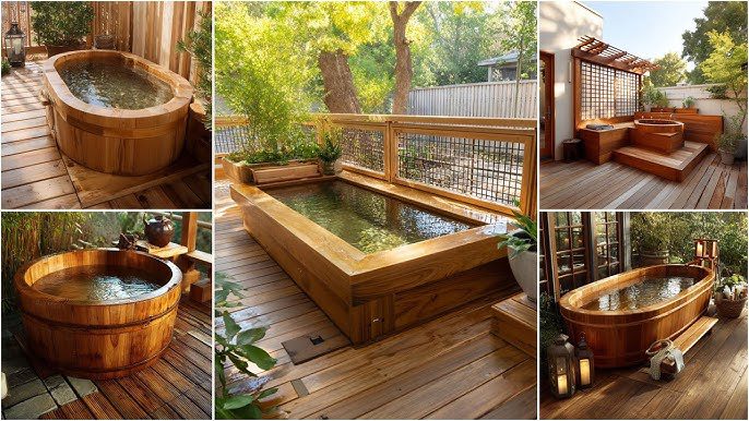 Zen-Inspired Japanese Soaking Jacuzzi