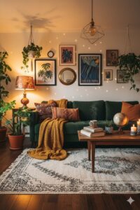 boho-inspired decor