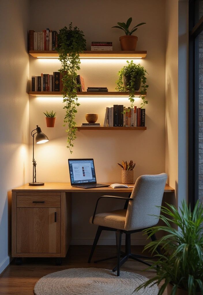 home office corner