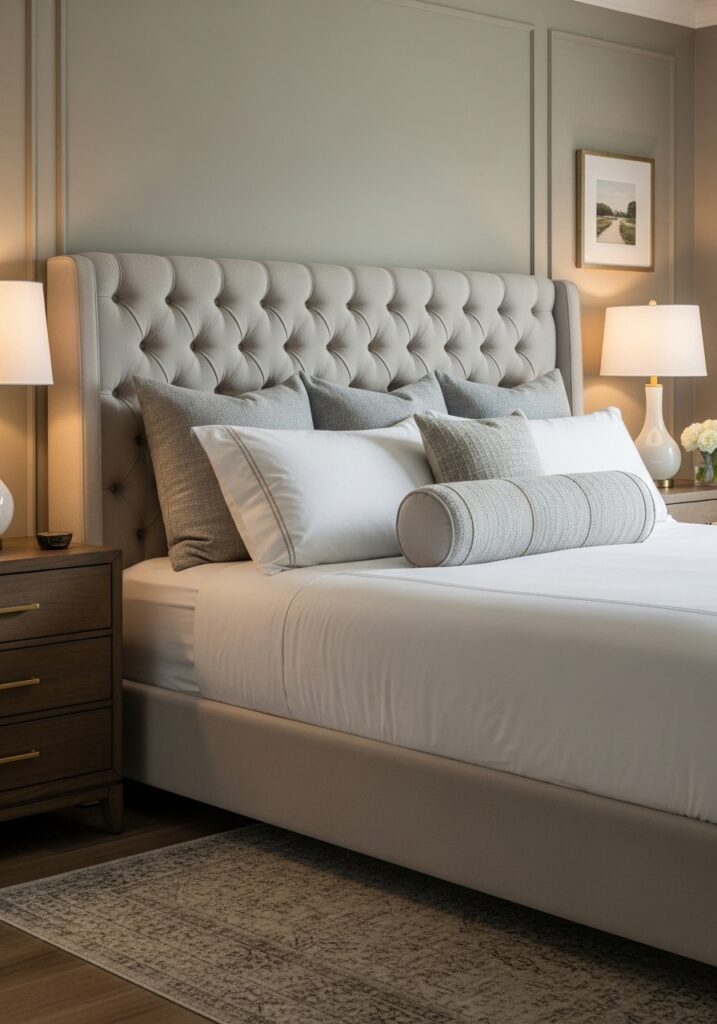 Beautiful Headboard Ideas to Elevate Your Bedroom Upholstered Headboard for Timeless Elegance