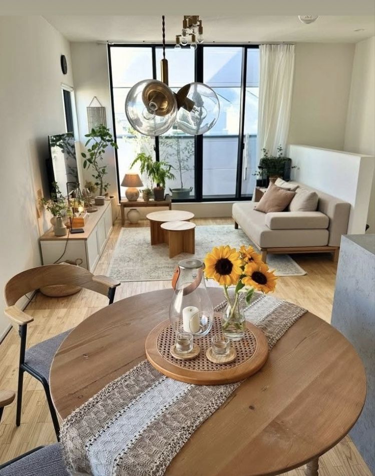 living room area or dining area