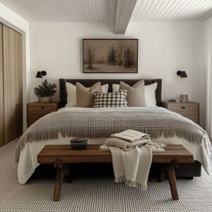 minimalist home decor bedroom