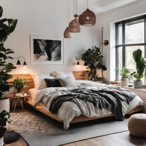 minimalist home decor bedroom
