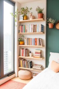 open shelving
