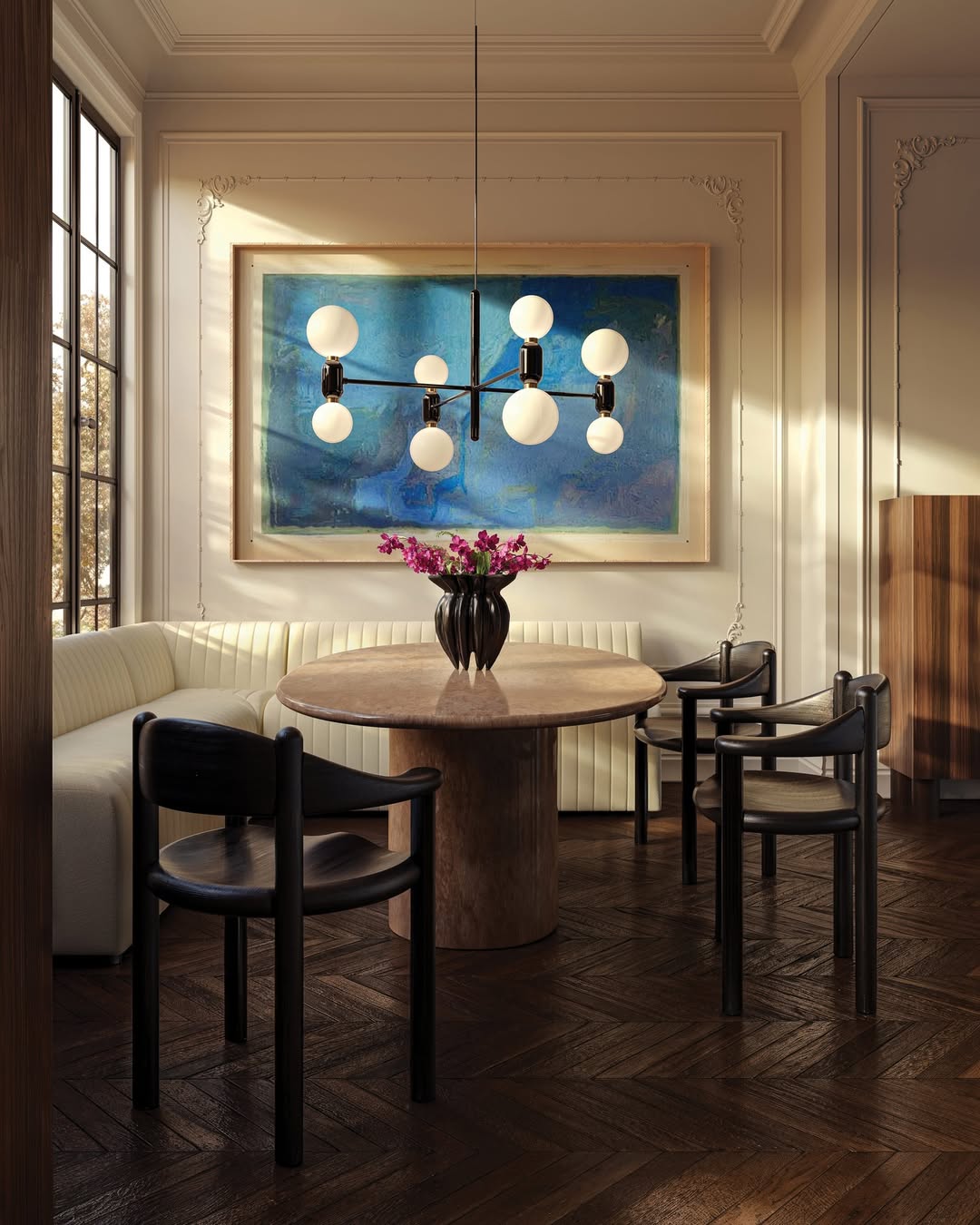 1. Sculptural Statement Lighting