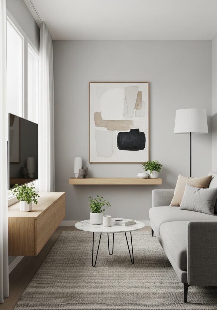 10. Use Floating TV Units