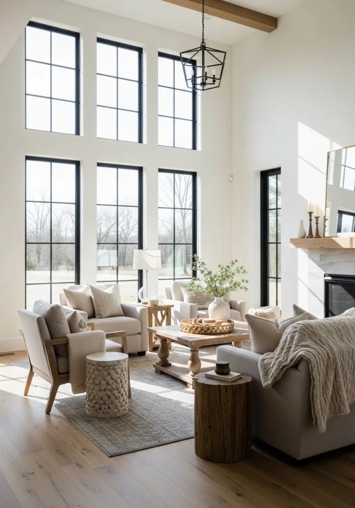 11. Black-Framed Windows & Doors