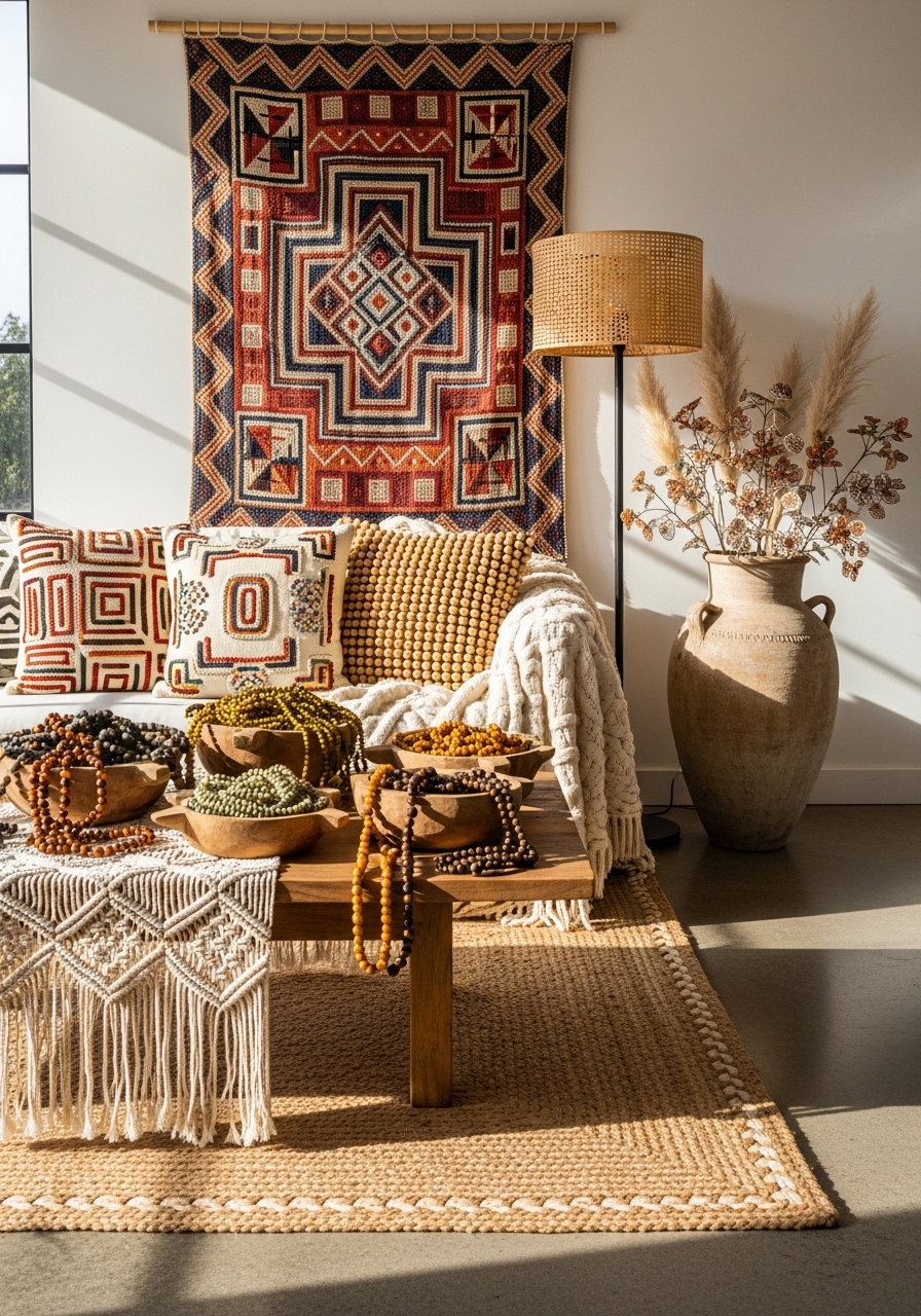 12. Beaded Decor and Textured Accessories