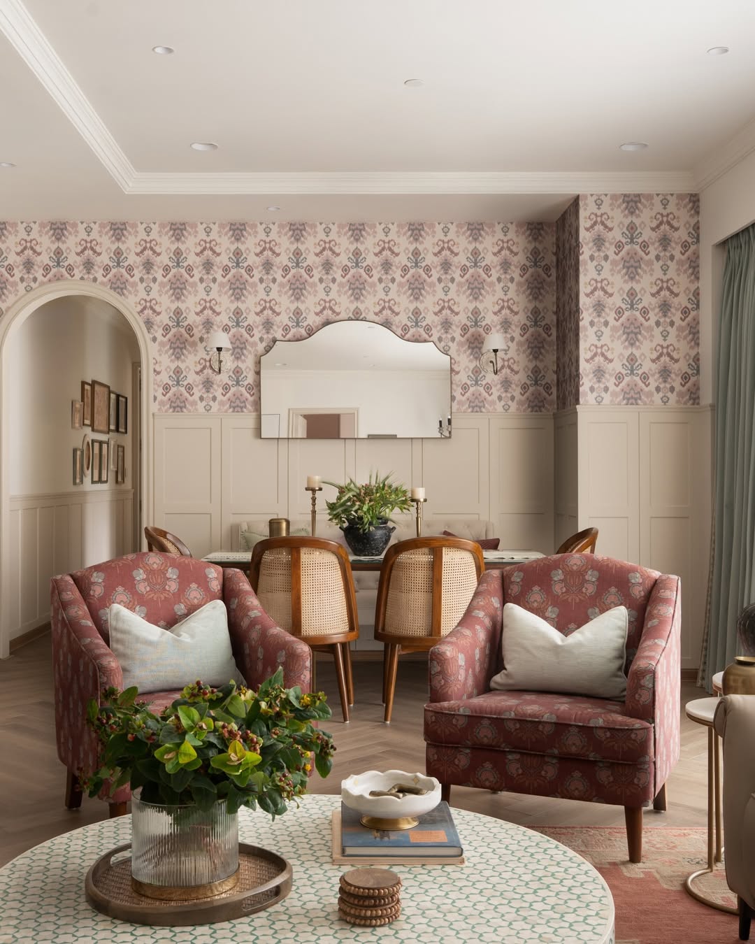 12. Low-Profile Furniture Layout for Higher Ceiling Effect