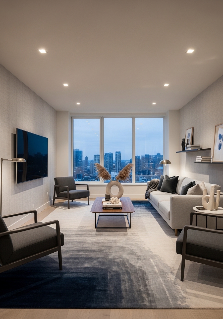 12. Place Furniture Parallel in Rectangle Rooms