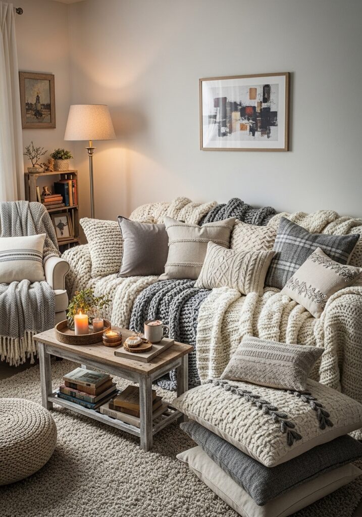 13. Add Cozy Textures