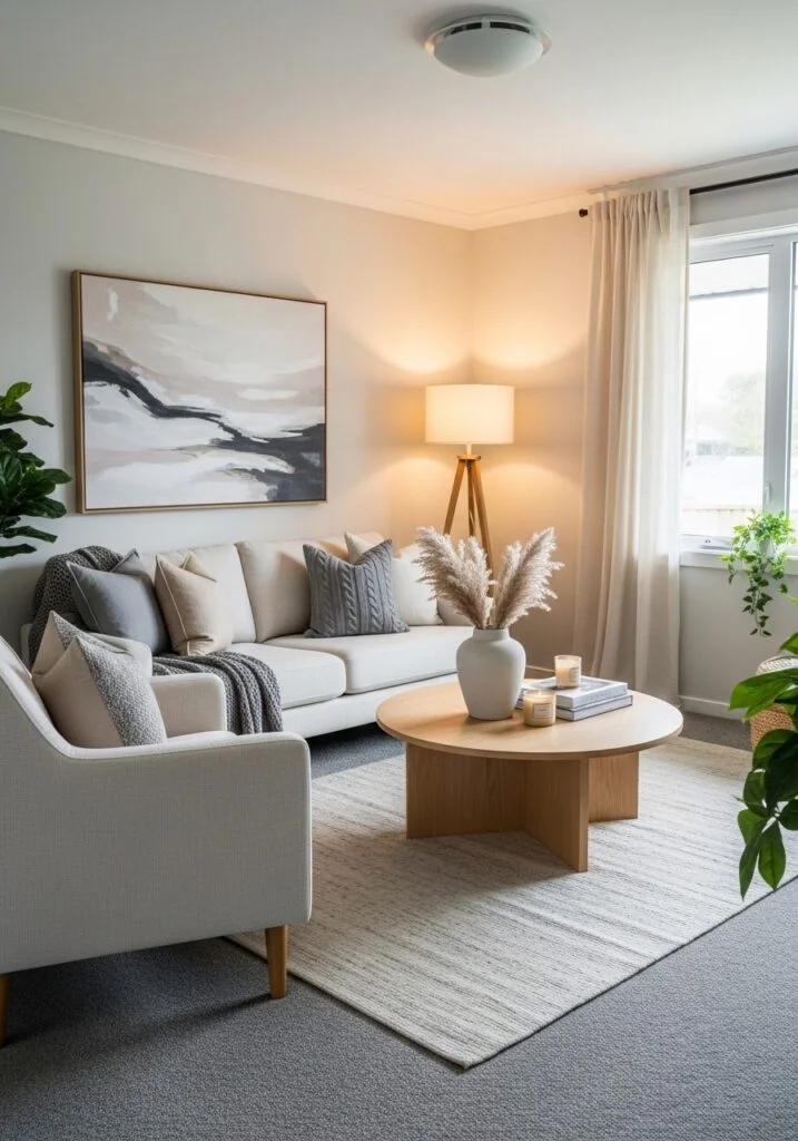 13. Add a Soft Carpet for Extra Comfort