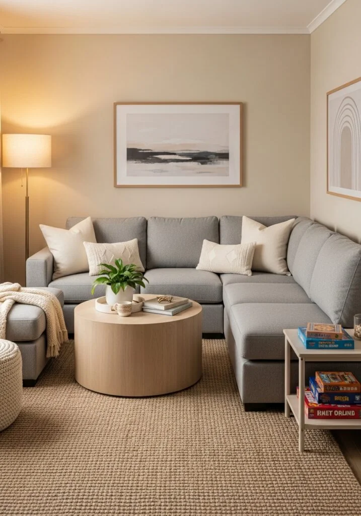 13. Compact U-Shaped Seating Plan